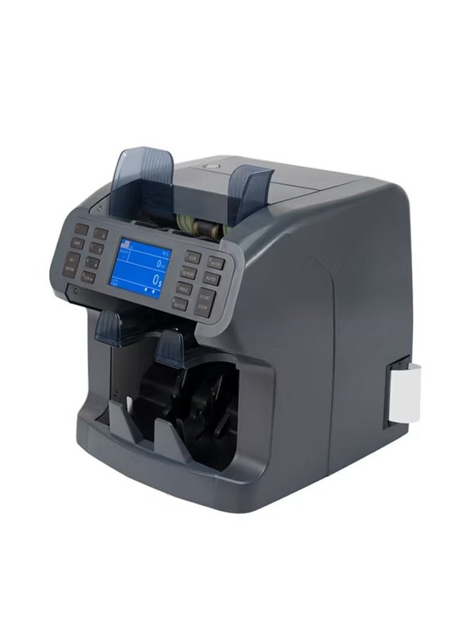 OKA Money sorting and counting machine with an internal printer for printing the money report (2 drawers) (Egyptian - Dollar - Euro - Australian - Turkish Lira) / Model Oka-900  - Image 2