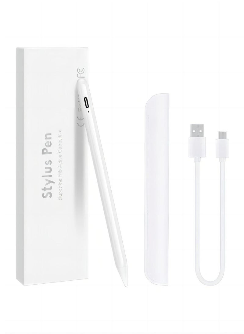 Stylus Pen for iPad 2018, Capacitive iPad Pen, Stylus iPad Pencil, with Anti-Accidental Touch Function, Compatible with iPad 9, 8, 7, 6th  - Image 1