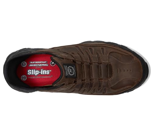 SKECHERS حذاء سكيشرز للرجال هولدريدج رايكر بدون استخدام اليدين، بني، 9 - Image 2