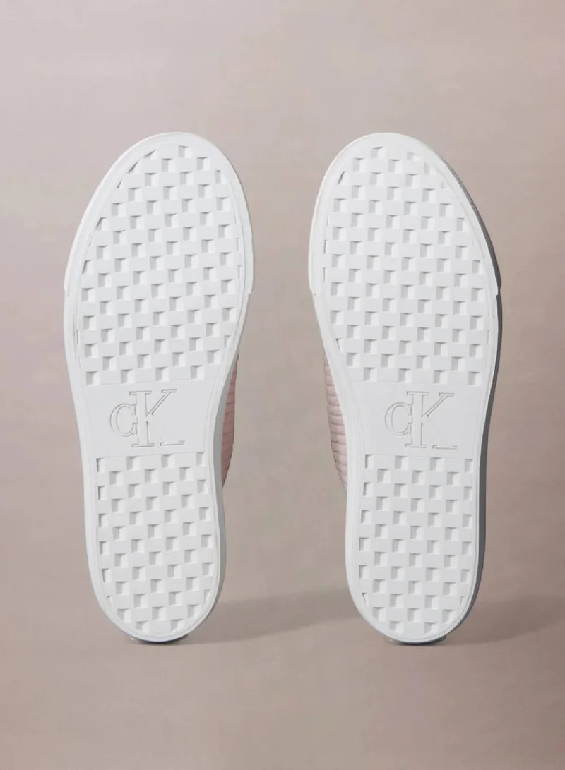 Calvin Klein Jeans Hushed Pink Courderoy Platform Trainers for Women | Best Price UAE