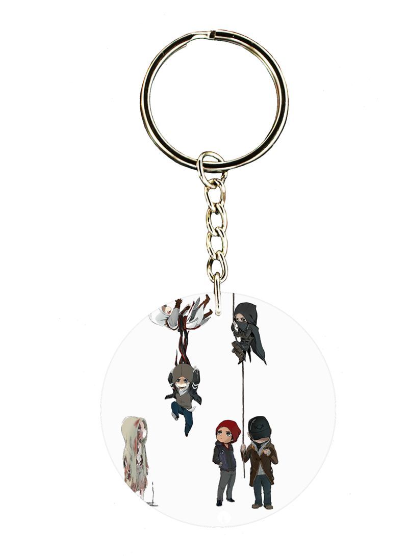 RKN Keychain Of The Video Game Multiple Video Games ( 2 Sides)