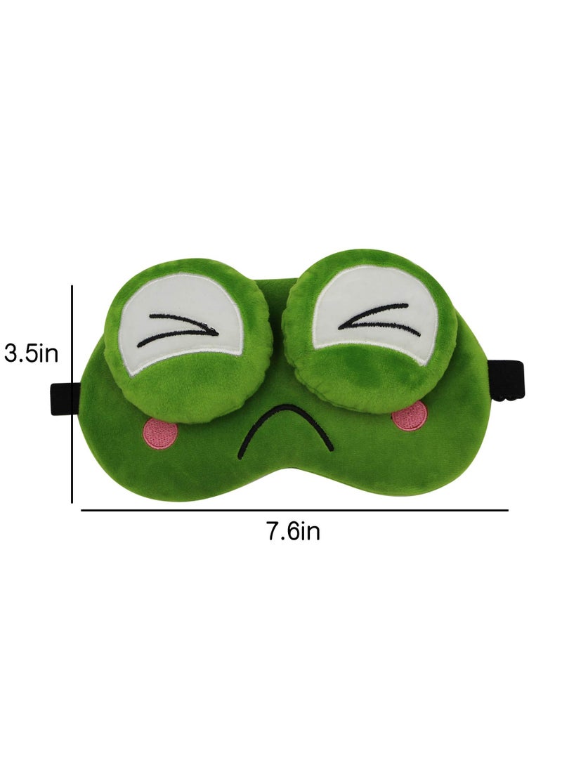 Cute Sleeping Eye Mask - Soft Lightweight Eye Mask with Adjustable Straps, Fun Sleeping Eye Mask, Eye Mask, Kids Women Men Travel Nap Eye Mask Eye Mask Game  - Image 5