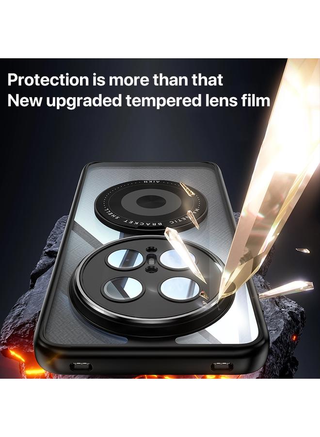 S-TOP Case For Huawei Mate 70 360 Holder MagSafe Acrylic Hybrid TPU Phone Case - Image 4