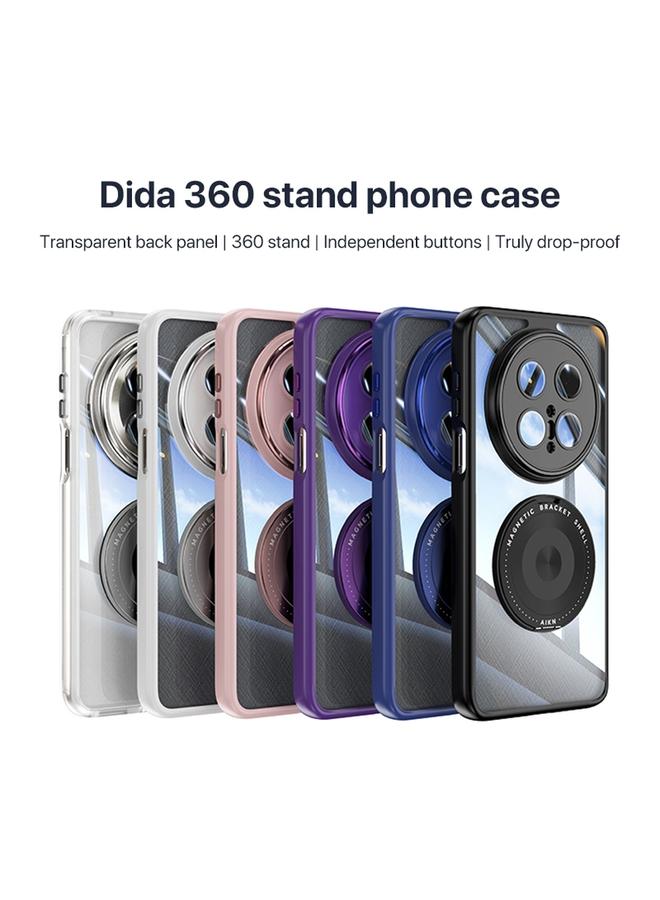 S-TOP Case For Huawei Mate 70 360 Holder MagSafe Acrylic Hybrid TPU Phone Case - Image 2