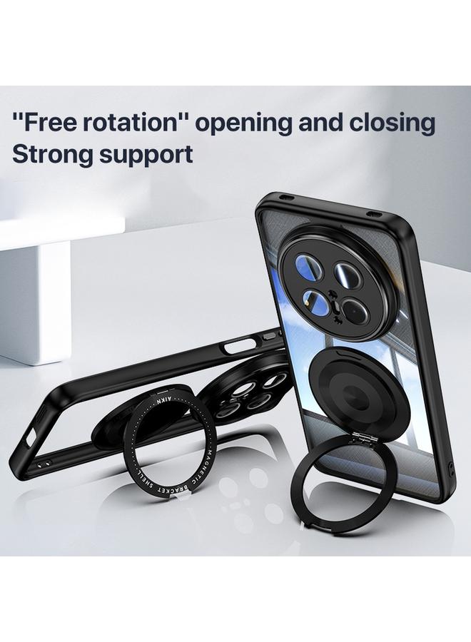 S-TOP Case For Huawei Mate 70 360 Holder MagSafe Acrylic Hybrid TPU Phone Case - Image 3