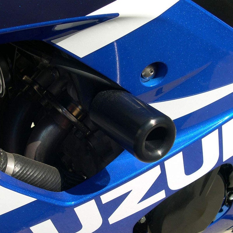 Shogun Suzuki GSXR1000 GSXR 1000 2003 2004 Black No Cut Frame Sliders  7505809  MADE IN THE USA