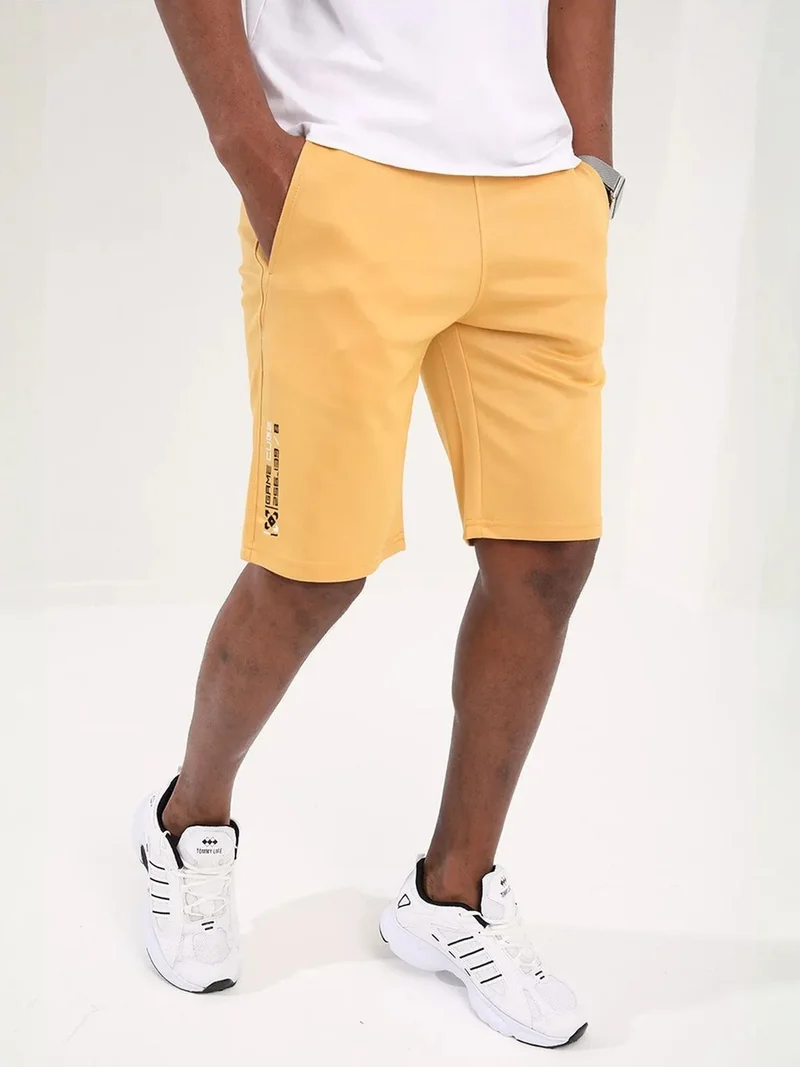 تومي لايف TOMMY Men's Jersey Shorts With Drawstring Waist