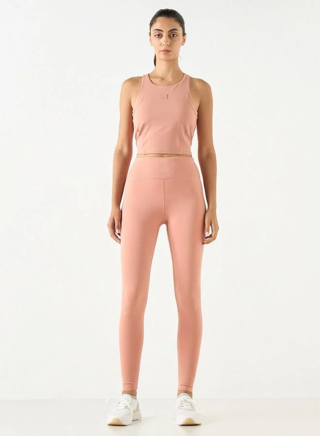 ADOT by Splash Cropped Tank Top with Racerback