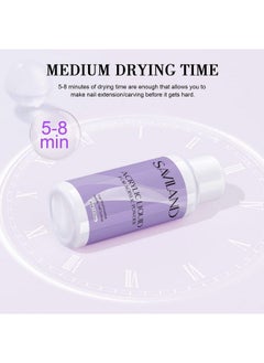 Saviland 2 Oz Acrylic Liquid For Acrylic Powder System Professional Acrylic Nail Supplies Acrylic Nail Kit For Nail Salon Home Diy  - Image 4