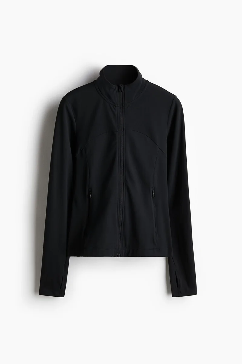 H&M  Zip-through sports jacket in SoftMove™ for Women | Best Price UAE
