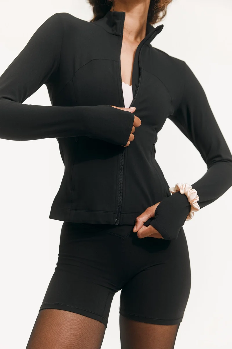 H&M Zip-through sports jacket in SoftMove™
