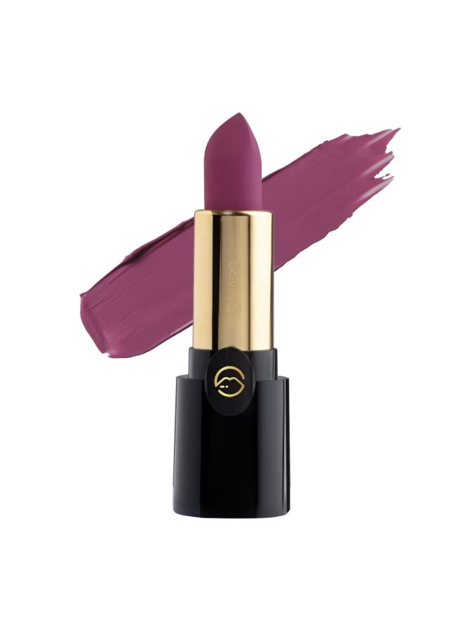 مارس أحمر شفاه MARS المخملي الكريمي غير اللامع للنساء | انزلاق سلس | تصبغ بلمسة واحدة | تركيبة كريمية لا تسبب الجفاف | لون غني وحيوي | 3.2 غرام | (03-سكر بني) - Image 1