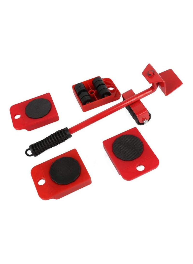DubaiGallery Furniture Lifter Easy to Move Slider 5 Piece Mobile Tool Set, Heavy Furniture Appliance Moving and Lifting System - Maximum Load Weight 330Lbs - Image 3