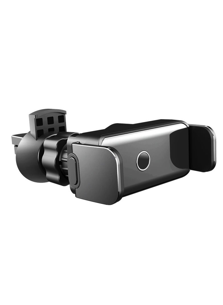 Electric Car Cell Phone Holder for Air Vent Clip, Universal Gravity Mobile Phone Mount, Hands Free Auto Car Phone Holder Compatible for iPhone and Android - Image 2