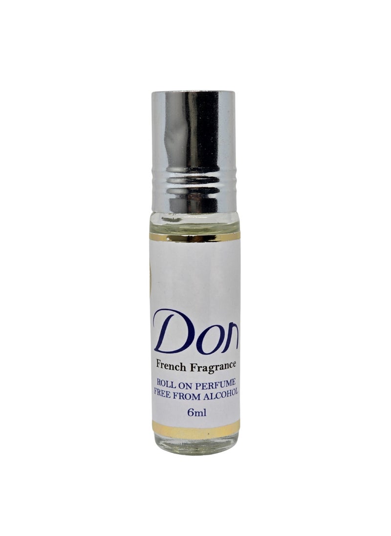 Don Don - Don Roll On French Perfume 6ml - Image 1