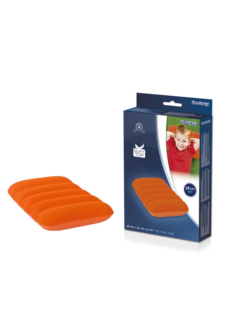 Bestway Bestway Kids Inflatable Air Pillow for Travel and Camping - Multicolor, 38 x 24 x 9 cm. (1 Piece)  - Image 4