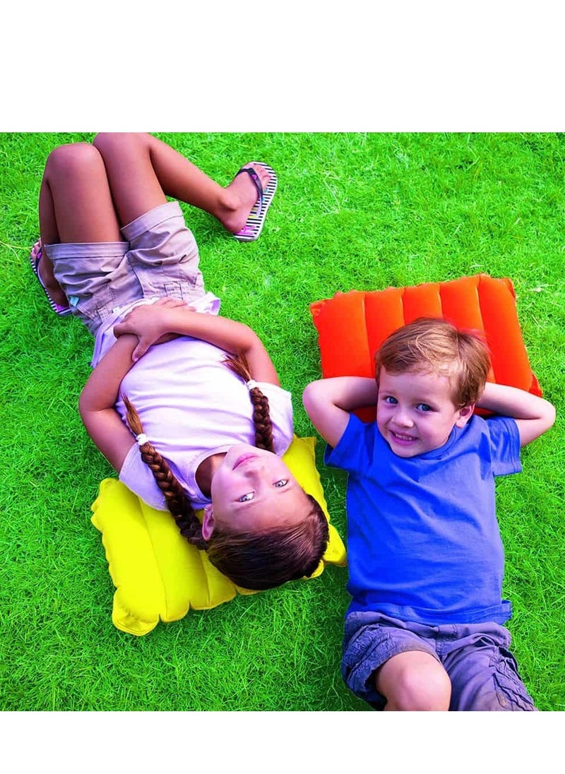 Bestway Bestway Kids Inflatable Air Pillow for Travel and Camping - Multicolor, 38 x 24 x 9 cm. (1 Piece)  - Image 2