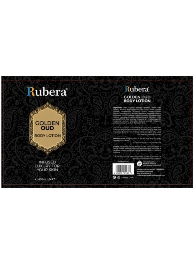 Rubera Golden Oud Body Lotion - Image 4