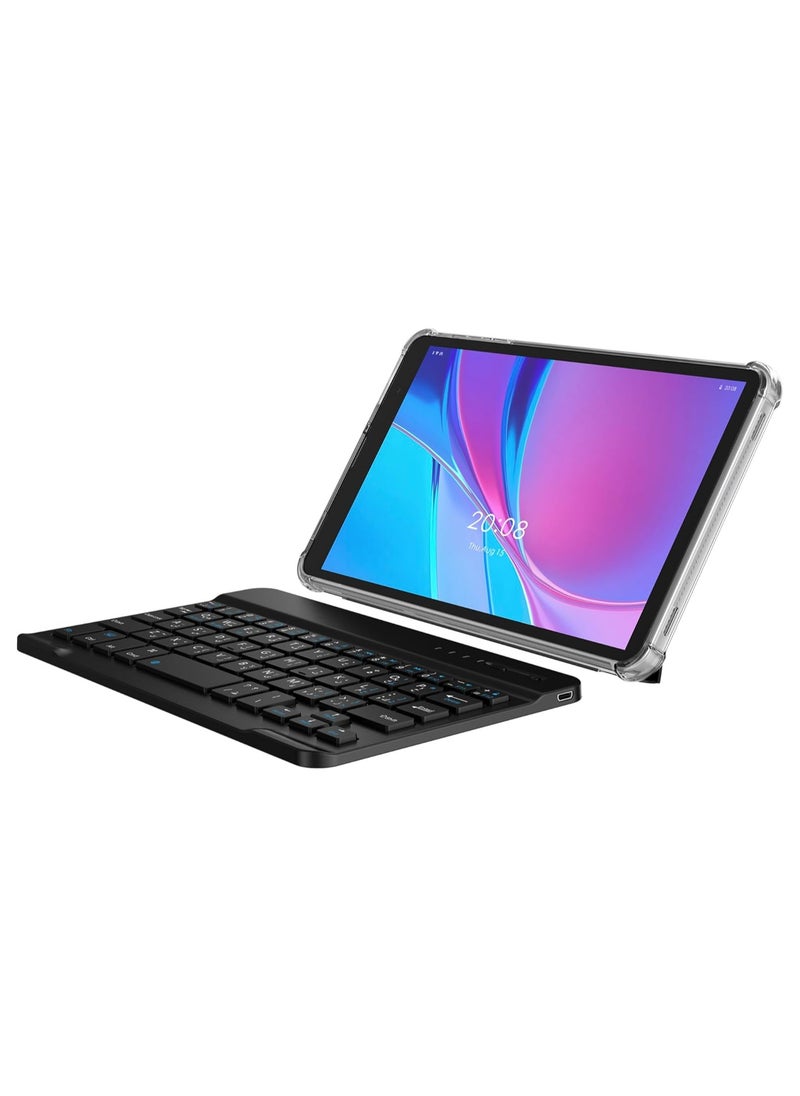 Oteeto - Oteeto K8 8.0 Inch Display Android Tablet With 8GB RAM 512GB ROM 5000 mAh Battery and Wireless Keyboard Blue - Image 1