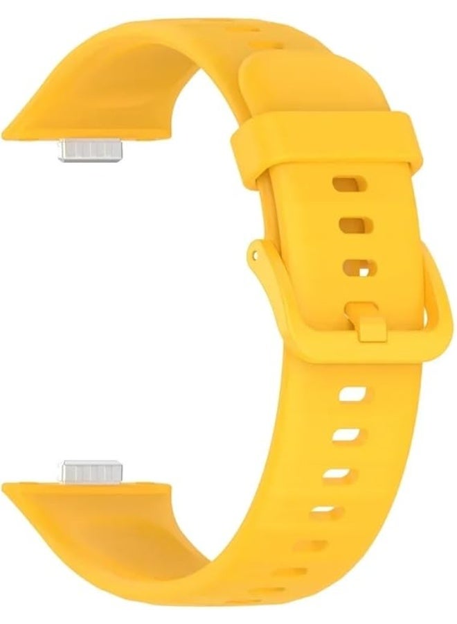 Fekra Official Silicone Strap for Huawei Watch Fit 3 (2024) Replacement Bracelet Wriststrap for Huawei Watch Fit3 Strap, Solid Color Watch Band - Image 2