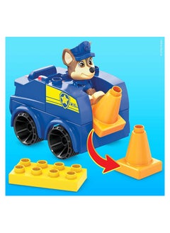 Mega Bloks Mega Bloks Paw Patrol Chase's Patrol Car HDJ33  - Image 4