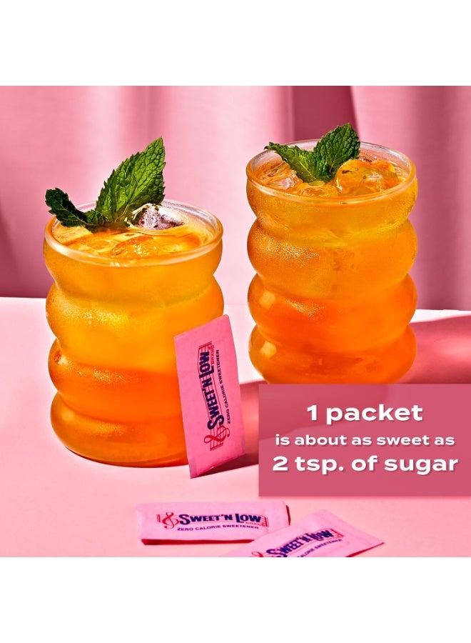 SWEET'N LOW Zero Calorie Sweetener Packets, 100 Count - Image 3