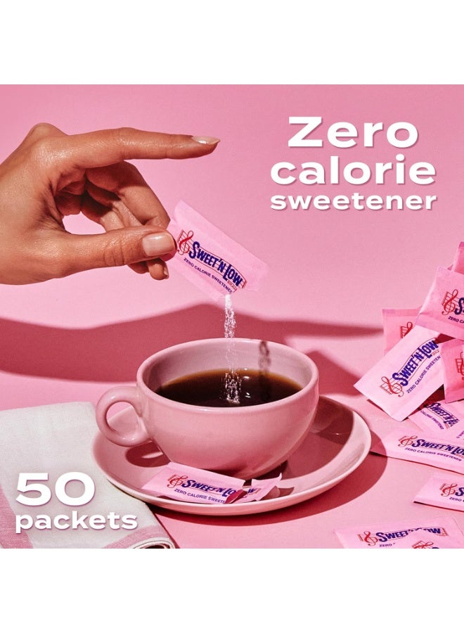 SWEET'N LOW Zero Calorie Sweetener Packets, 100 Count - Image 5