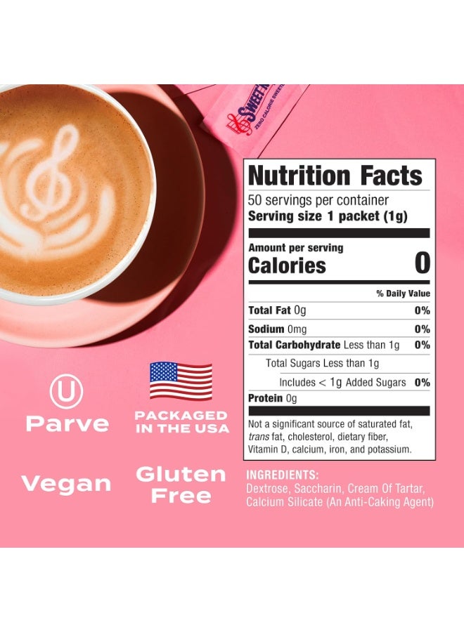 SWEET'N LOW Zero Calorie Sweetener Packets, 100 Count - Image 2