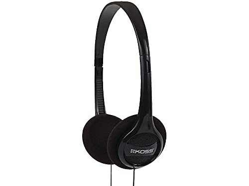 Koss KPH7 Lightweight Portable Headphone, Black - Image 3
