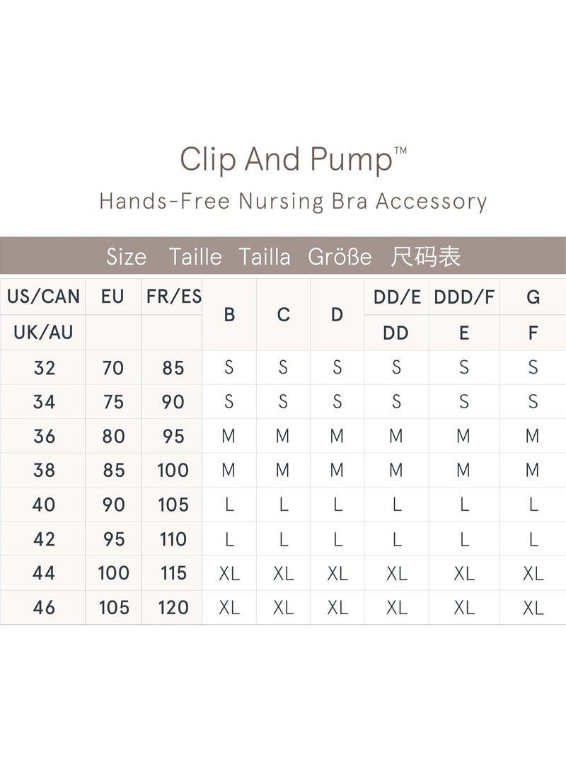 برافادو إكسسوارات ضخ بدون حمالات من Bravado Designs للسيدات بدون استخدام اليدين ومضخة باللون الرمادي مقاس X-Large - Image 5