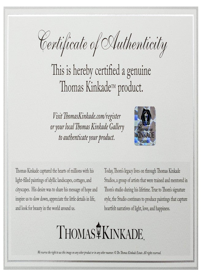 Thomas Kinkade توماس كينكيد، ديزني سندريلا، أمنيات عند الحلم، لوحة قماشية ملفوفة مقاس 14 × 14 بوصة - Image 2