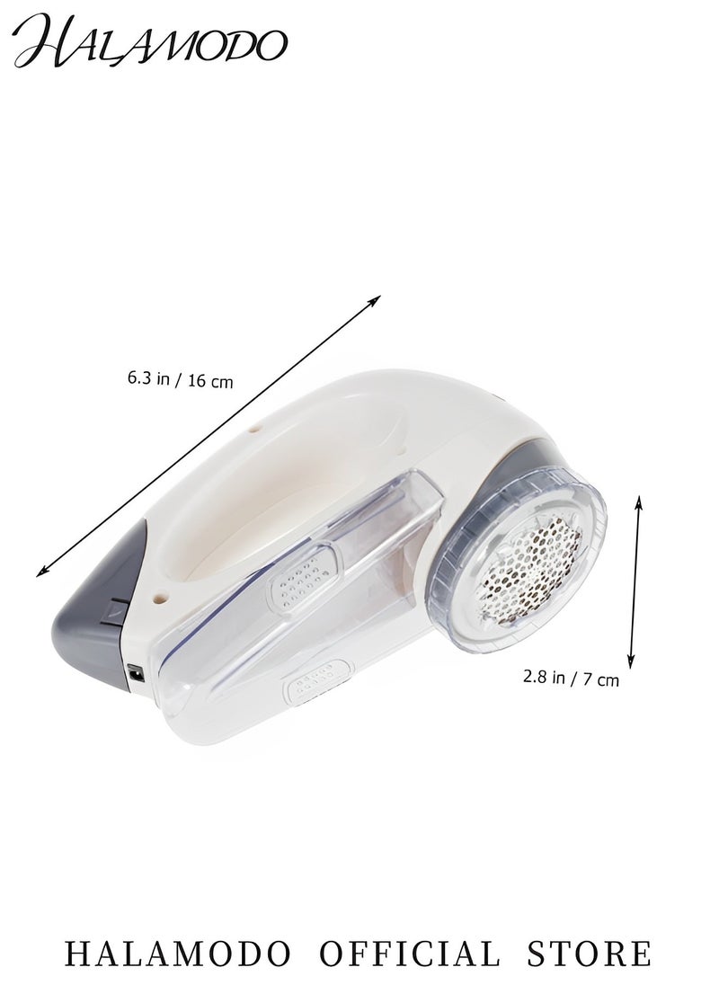 Portable Fabric Shaver Lint Remover Cordless Fuzz Shaver Remover Battery-powered Fluff Remover Three-speed Adjustable Lint Remover Wool Sweater Fabric Shaver Trimmer
