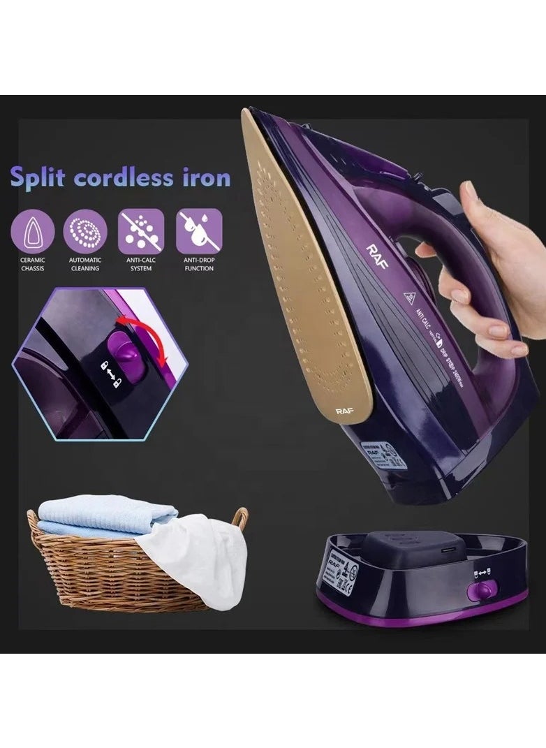 Irons Handheld Cordless Corded Steam Iron for Clothes Household Steam Iron for Dry Clothes Steam