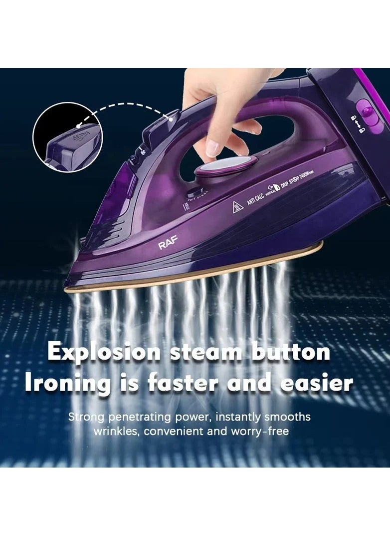 Irons Handheld Cordless Corded Steam Iron for Clothes Household Steam Iron for Dry Clothes Steam