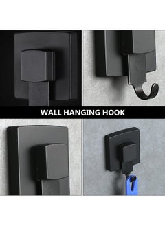 KASTWAVE 1pc No Trace Hook Suction Cup Hooks Reusable Shower Hook Wall Hanging Hook Kitchen Wall Hanger Hook for Bathroom Sundries Storage Hooks Vacuum Clothes Hook Stainless Steel  - Image 4