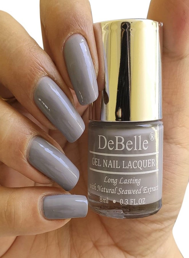 دي بيلي مجموعة طلاء أظافر جل من ديبيلي مكونة من 3 ألوان: سموكي سكيتلز - سومبر جراي (رمادي)، سباركلينج داست (لامع)، لوكس نوار (أسود) 24 مل (8 مل لكل لون) - Image 3