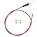 WNOOENG 50 inch Mini Bike Throttle Cable for Coleman CT200U BT200X CT200UEX with VM22 Carb for Predator 212 Baja Warrior MB165 MB200 DB30 196cc 65hp 200cc Motovox MBX10 MBX11 GX160 GX200 Pit Bike Parts - Image 2