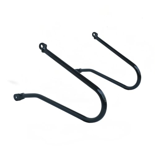 Trip Machine Company Side Saddle Stays | Side Panniers | Saddlebags Support Brackets Compatible with Royal Enfield Motorcycles (Super Meteor & Shotgun 650, Pair) - Image 1
