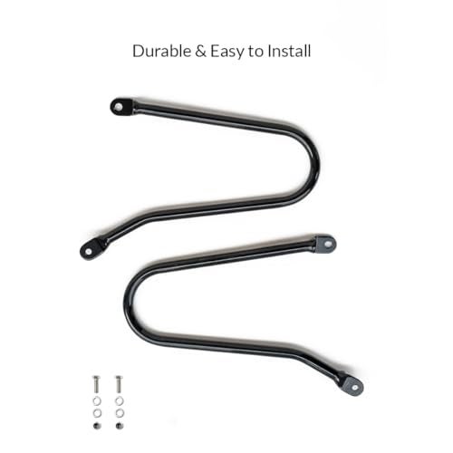 Trip Machine Company Side Saddle Stays | Side Panniers | Saddlebags Support Brackets Compatible with Royal Enfield Motorcycles (Super Meteor & Shotgun 650, Pair) - Image 3