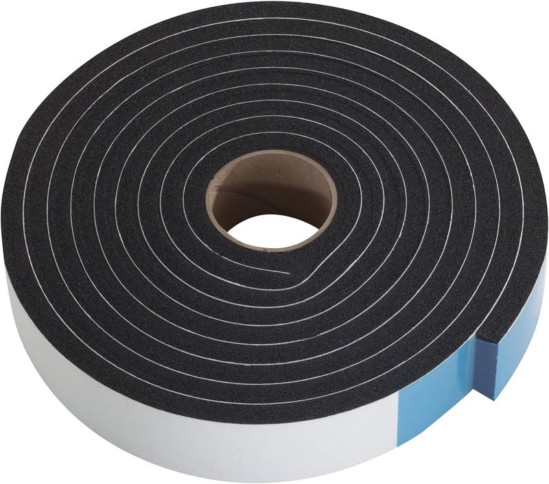 M-D Building Products 43154 Black Sponge Window Seal for Ex-Large Gaps - 3/8 in. x 1-1/4 in. x 10 ft. - Image 5