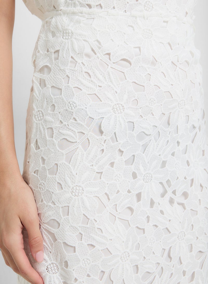 VERO MODA High Waist Calf Skirt - Image 4