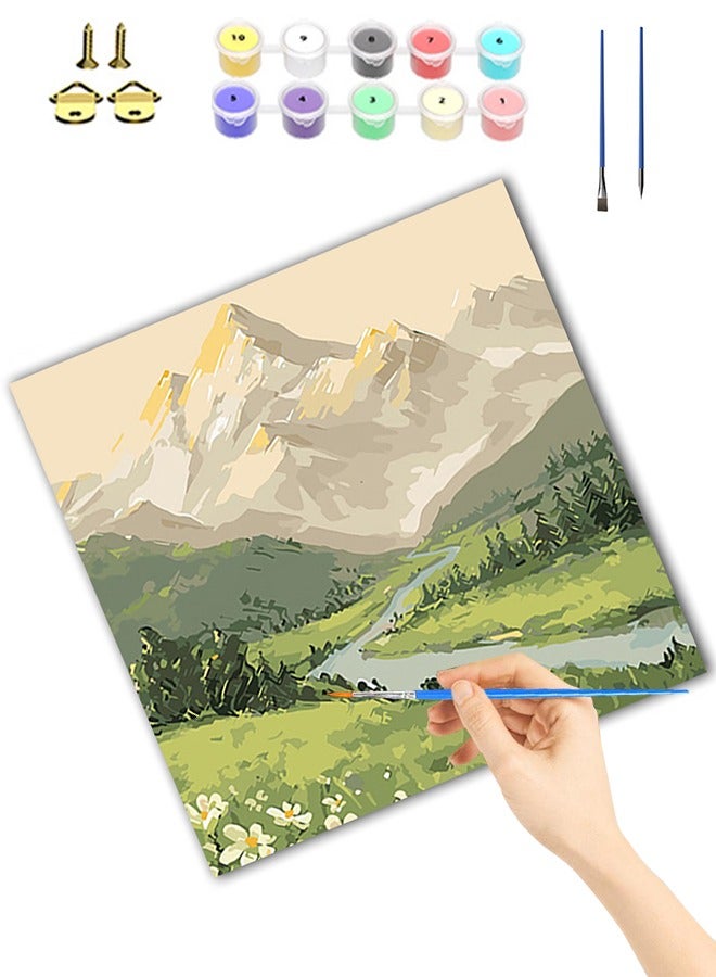 DIY Paint by Numbers, High-quality Oil Painting on Canvas Kit, Lightweight and Portable, Convenient for Painting at Any Time  - Image 1