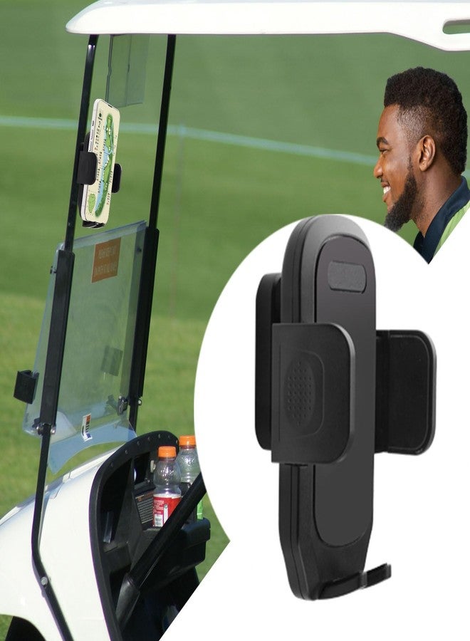 UYODM Golf Cart Magnetic Phone Holder Mount, Ultra Strength 6*N52 Magnets Cell Phone Caddy Compatible with EZGO Club Car Yamaha,Fit for Most Smartphone,Thick Case Friendly - Image 1