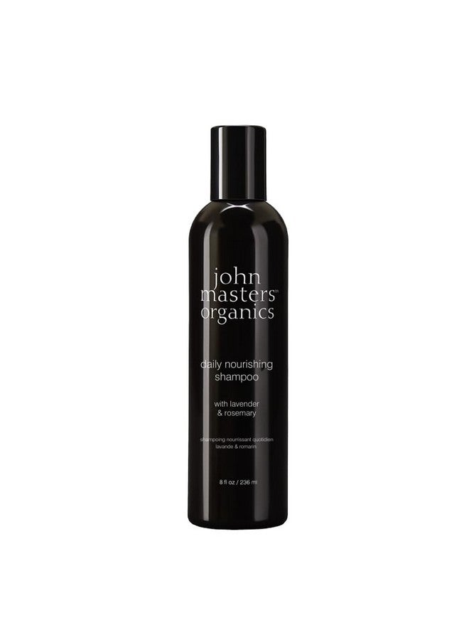 John Masters Organics - Daily Nourishing Shampoo | Lavender & Rosemary | USDA Organic Ingredients | Purify Scalp | Sulfate Free | Clean Haircare - Image 1