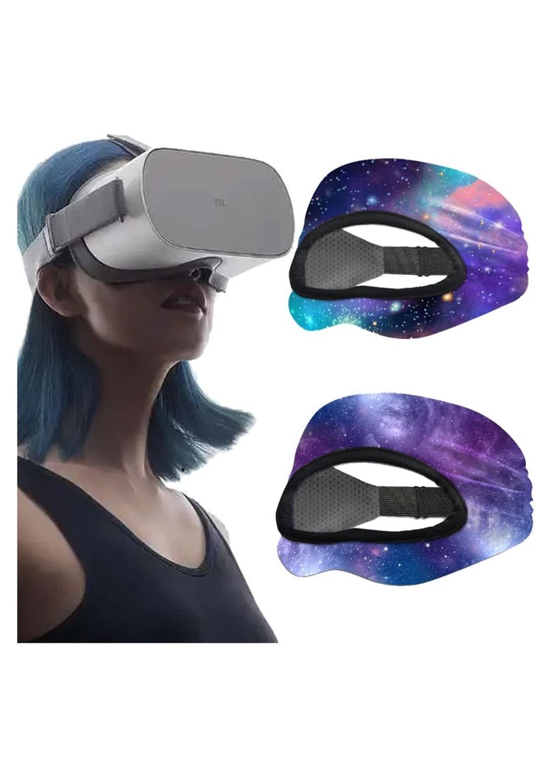SYOSI SYOSI VR Mask Sweat Band, Replace Silicone Face Cover Pad Adjustable Breathable for Oculus Quest 2, HTC Vive, PS, Gear, VR Workouts  - Image 1