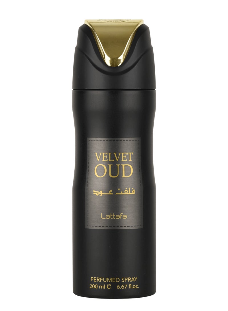 لطافة فيلفيت عود، بخاخ مزيل عرق معطر للجنسين، 200 مل - Image 3