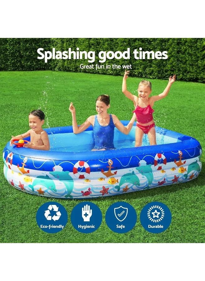 Bestway Sea Captain Family Pool 213X155X132
