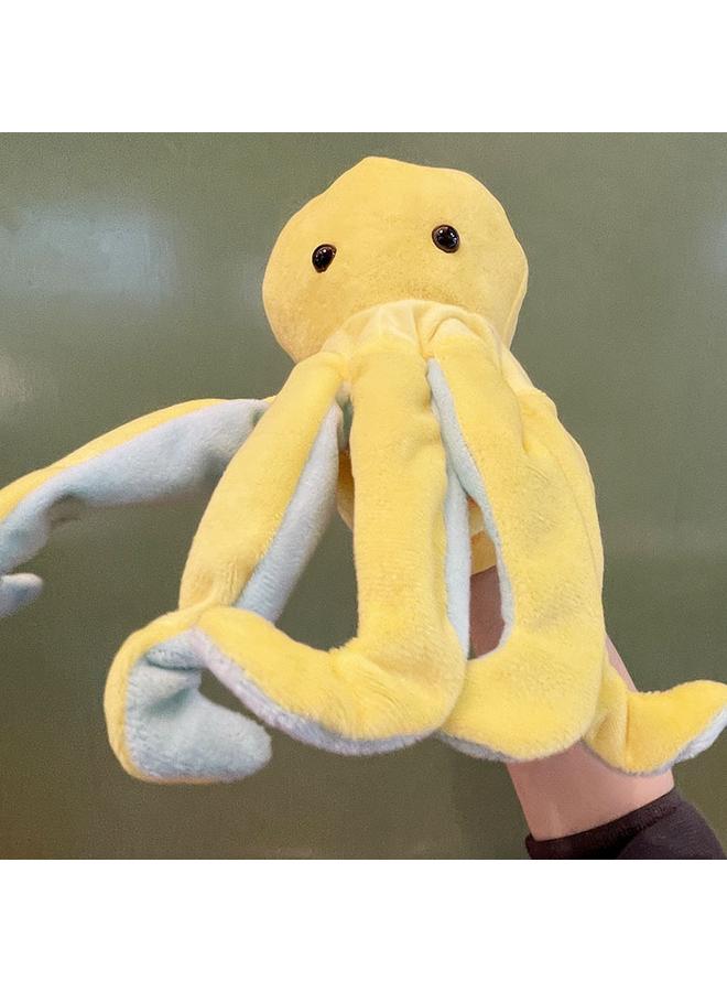 Bluejw New Small Fish Hand Doll Toy Large Children's Baby Story Finger Doll Mouth Gloves Tropical Fish Octopus  - Image 1