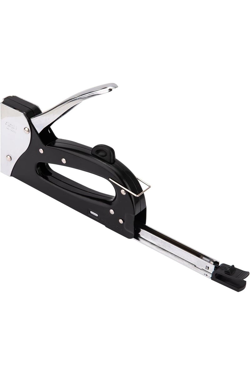 Deli E4600 Heavy Duty Staple Gun Tacker, Black/White - Image 4