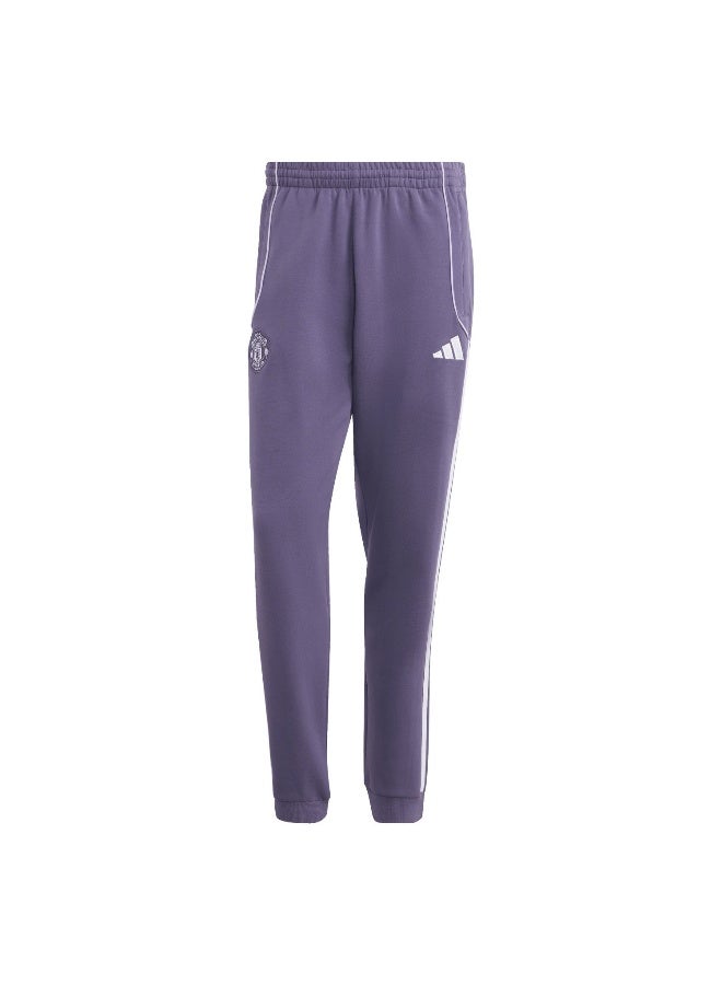 Adidas Mufc Ubp Dkpn Purple Football Pants For Men XS  - Image 1